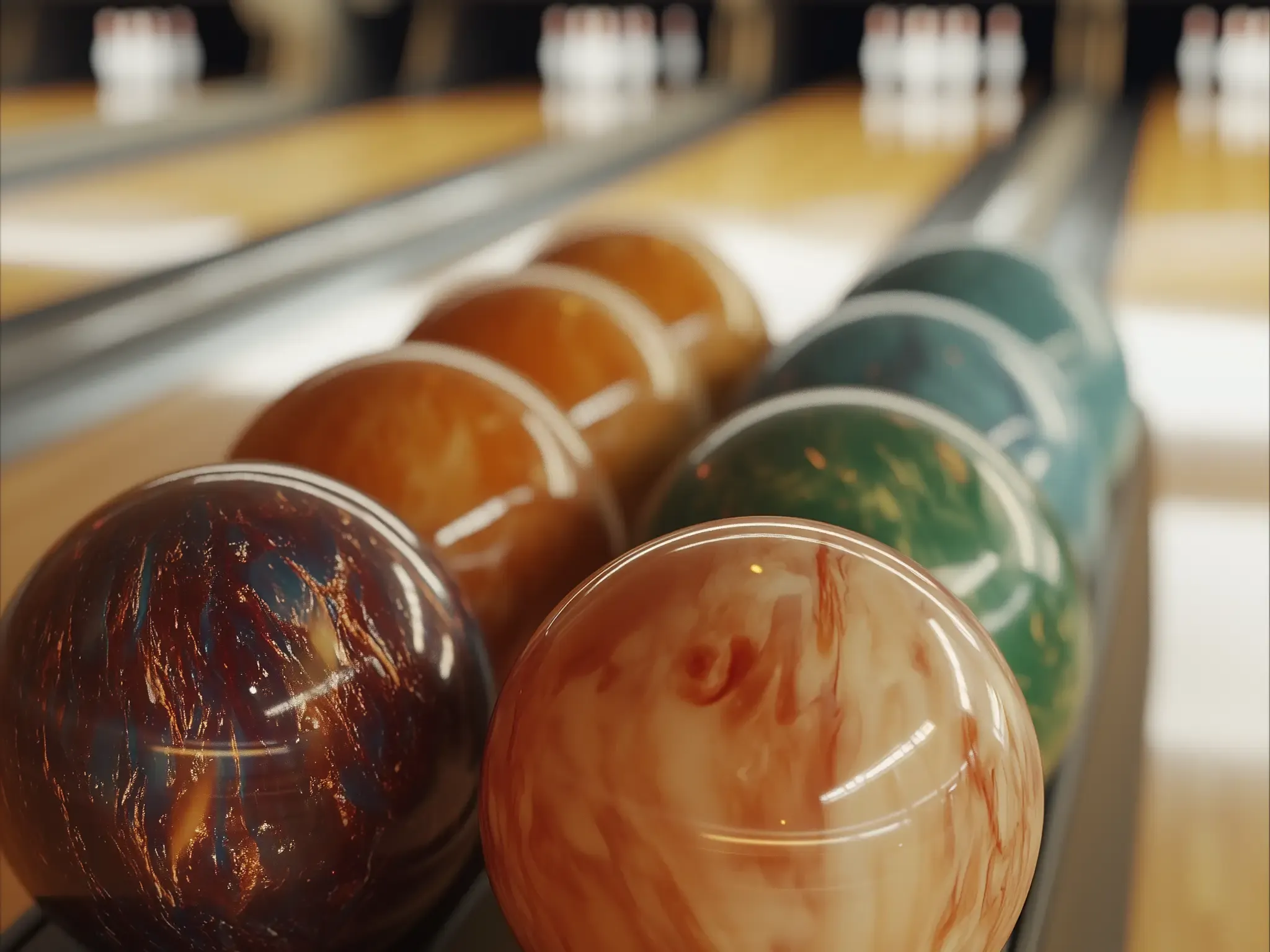 Luxury custom bowling lane by LaneCraft